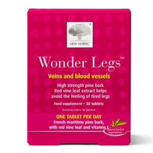 New Nordic Wonder Legs 30 Tablets - O'Sullivans Pharmacy - Vitamins - 5021807444106