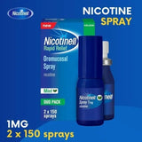 Nicotinell Rapid Relief Spray Duo Pack 2x150 Sprays - O'Sullivans Pharmacy