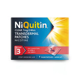 Niquitin Clear Step 3 7mg X 7 Patches - O'Sullivans Pharmacy