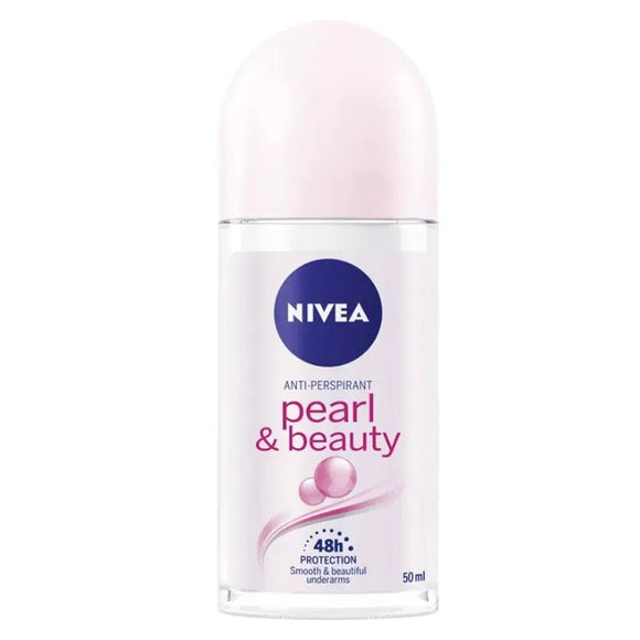 Nivea For Women Pearl & Beauty Roll - On 50ml - O'Sullivans Pharmacy