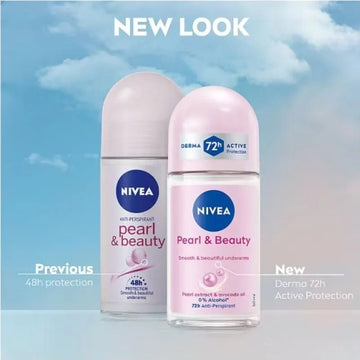 Nivea For Women Pearl & Beauty Roll-On 50ml - O'Sullivans Pharmacy