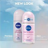 Nivea For Women Pearl & Beauty Roll-On 50ml - O'Sullivans Pharmacy