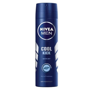 Nivea Men Deodorant Cool Kick Spray 150ml - O'Sullivans Pharmacy - Toiletries - 4005808300259