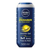 Nivea Men Shower Gel Power 500ml - O'Sullivans Pharmacy