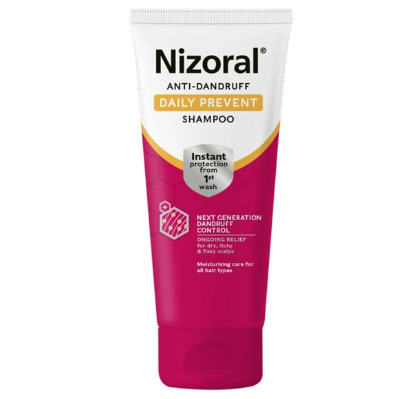 Nizoral Daily Prevent Shampoo 200ml - O'Sullivans Pharmacy - Toiletries - 5011309090611