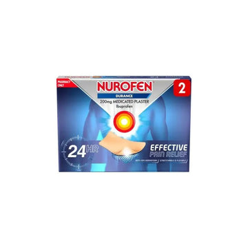 Nurofen Durance 200mg Medicated Plasters 4 Pack - O'Sullivans Pharmacy