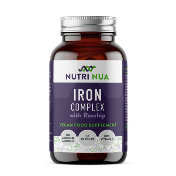 Nutri Nua Iron Complex 20mg 60 Capsules - O'Sullivans Pharmacy - Vitamins - 5391522031814