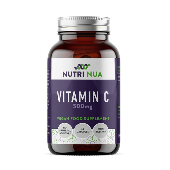 Nutri Nua Vitamin C 500mg 60 Capsules - O'Sullivans Pharmacy - Vitamins - 5391522031760