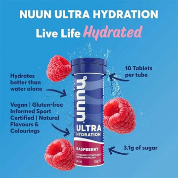 Nuun Ultra Electrolyte Raspberry 45g - O'Sullivans Pharmacy