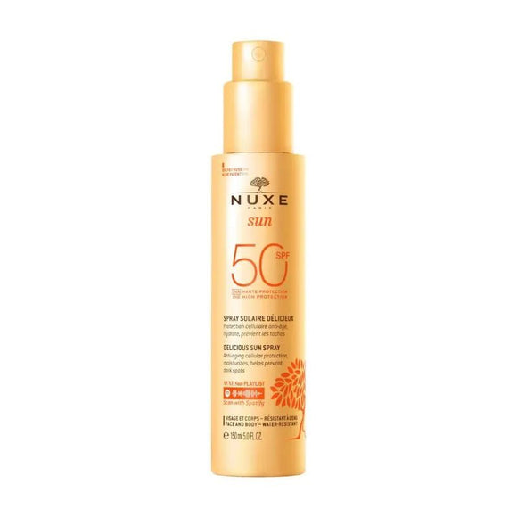 Nuxe Delicious Sun Spray SPF50 150ml - O'Sullivans Pharmacy