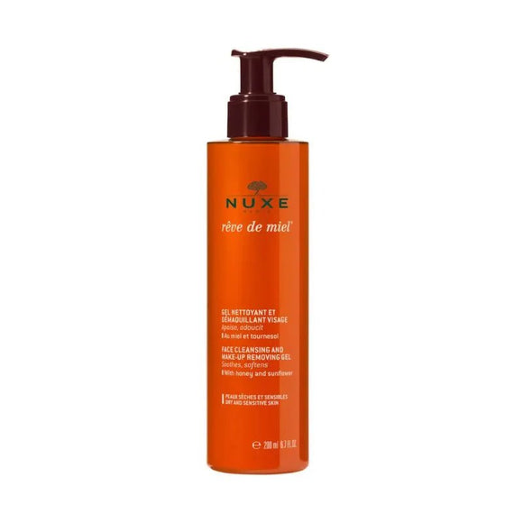 Nuxe Reve De Miel Make - Up Removing Gel 200ml - O'Sullivans Pharmacy
