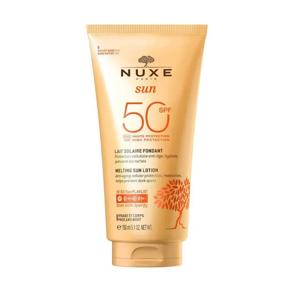 Nuxe Sun Melting Lotion SPF50 150ml - O'Sullivans Pharmacy