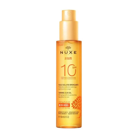Nuxe Sun Tanning Oil Low Protection SPF10 150ml - O'Sullivans Pharmacy
