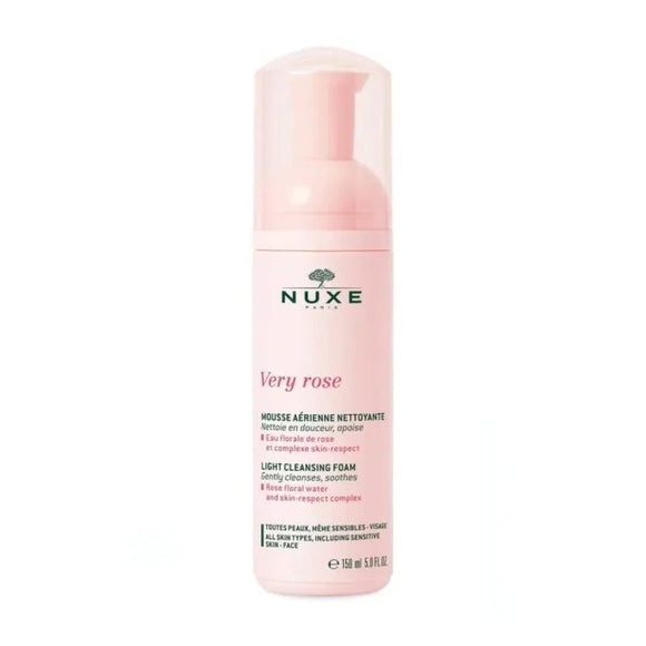 Nuxe Very Rose Light Cleansing Foam 150ml - O'Sullivans Pharmacy