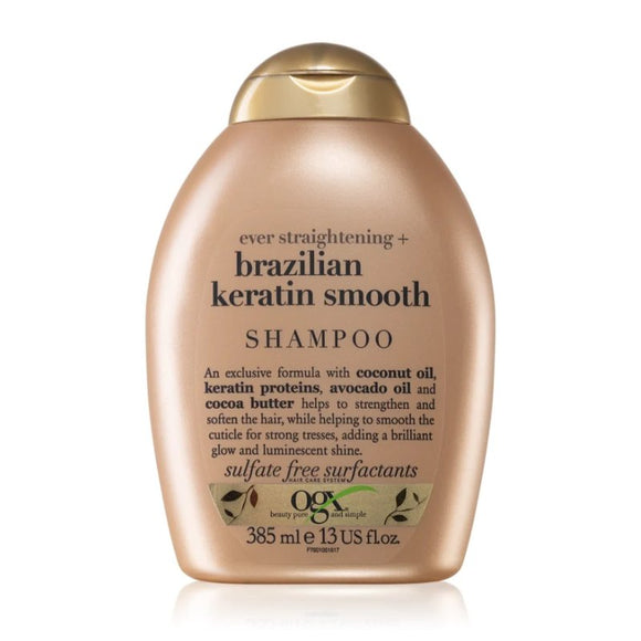Ogx Brazilian Keratin Shampoo 385ml - O'Sullivans Pharmacy - Bath & Shower - 22796976017