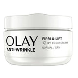 Olay Anti-Wrinkle Firm & Lift Day Cream SPF15 50ml-O Sullivans Pharmacy