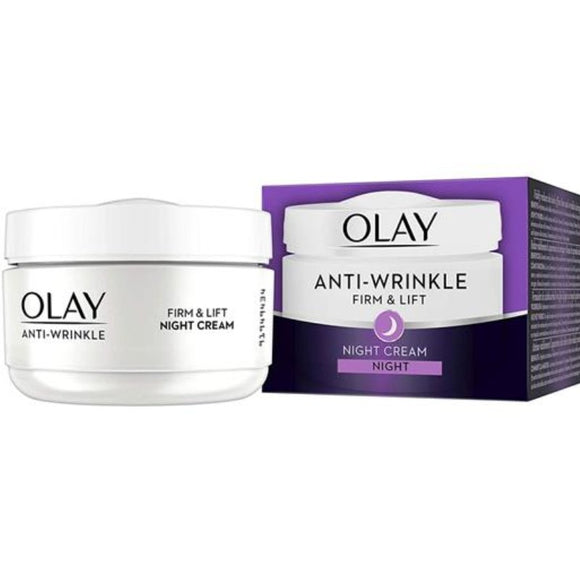 Olay Anti - Wrinkle Firm & Lift Night Cream 50ml - O'Sullivans Pharmacy - Skincare - 500174944662