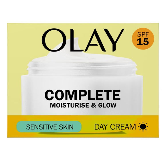 Olay Complete Day Cream SPF15 For Sensitive Skin 50ml - O'Sullivans Pharmacy - Skincare - 500174452921