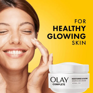 Olay Complete Moisture & Glow SPF15 For Normal/Dry Skin 50ml - O'Sullivans Pharmacy