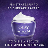 Olay Regenerist Retinol 24 Night Moisturiser 50ml - O'Sullivans Pharmacy