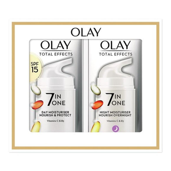 Olay Total Effects 7in1 Day & Night Moisturiser Giftset - O'Sullivans Pharmacy - Skincare - 4084500806450