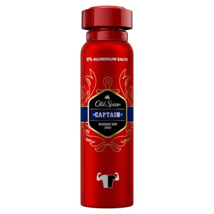 Old Spice Captain Deodorant Body Spray 150ml - O'Sullivans Pharmacy - Toiletries - 8001090962966