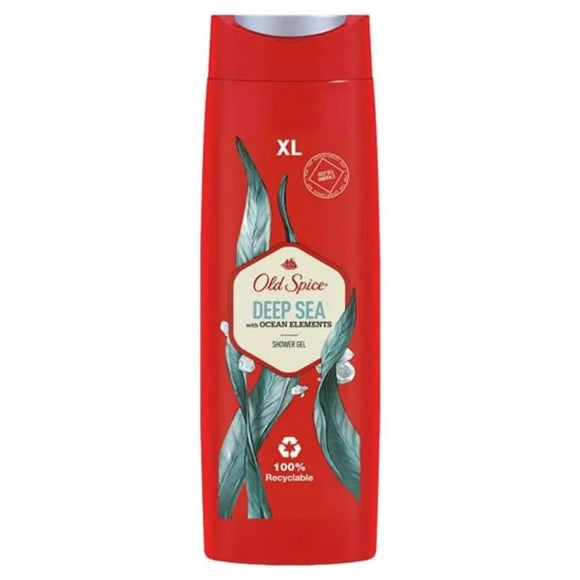 Old Spice Deep Sea Shower Gel 400ml - O'Sullivans Pharmacy