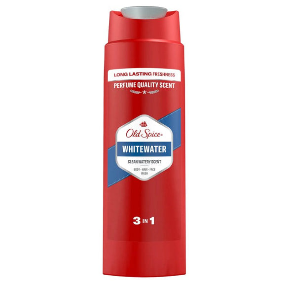 Old Spice Whitewater 3 in 1 Wash 250ml - O'Sullivans Pharmacy - Toiletries - 8006540944561