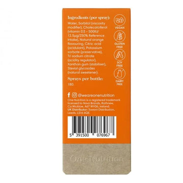 One Nutrition D3 - Max Vitamin D Spray 30ml - O'Sullivans Pharmacy