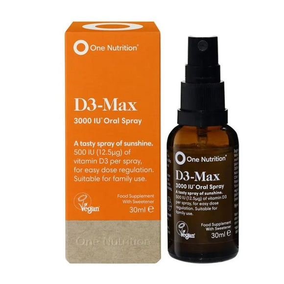 One Nutrition D3 - Max Vitamin D Spray 30ml - O'Sullivans Pharmacy