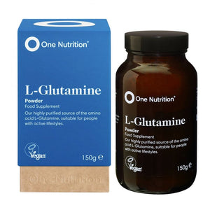 One Nutrition L - Glutamine 150g Powder - O'Sullivans Pharmacy - Vitamins - 5391500076912