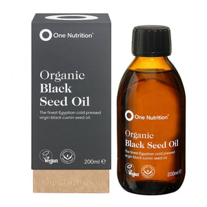 One Nutrition Organic Black Seed Oil 200ml - O'Sullivans Pharmacy - Vitamins - 5060102301875