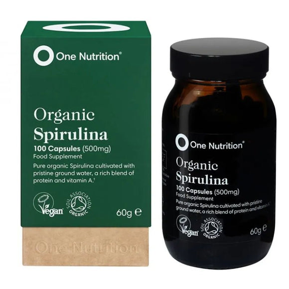 One Nutrition Organic Spirulina 100 Capsules - O'Sullivans Pharmacy