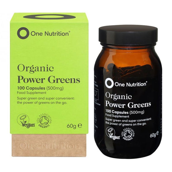 One Nutrition Premium PowerGreens 100 Capsules - O'Sullivans Pharmacy - Vitamins - 539150007742