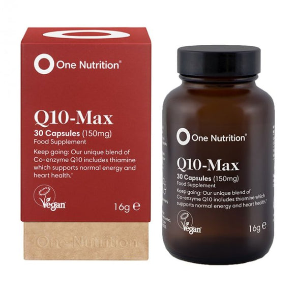 One Nutrition Q10 Max 30 Capsules - O'Sullivans Pharmacy - Vitamins - 5391500076882