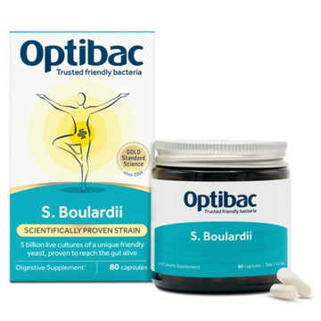 Optibac S Boulardii Capsules 80 Pack - O'Sullivans Pharmacy