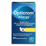 Opticrom Single Dose Eye Drops 20 Pack - O'Sullivans Pharmacy