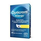 Opticrom Single Dose Eye Drops 20 Pack - O'Sullivans Pharmacy