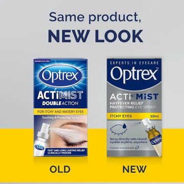 Optrex Actimist 2 in 1 Itchy & Watery Eye Spray 10ml - O'Sullivans Pharmacy