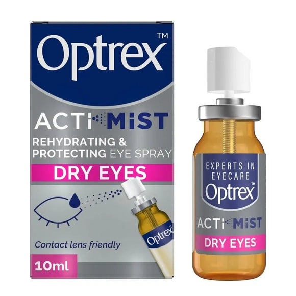 Optrex Actimist Double Action Dry Eye Spray 10ml - O'Sullivans Pharmacy