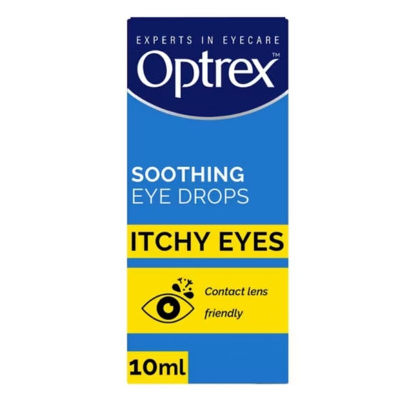 Optrex Double Action Soothing Drops For Itchy Eyes 10ml - O'Sullivans Pharmacy - Medicines & Health - 5011417590959