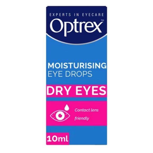 Optrex Moisturising Eye Drops 10ml - O'Sullivans Pharmacy - Medicines & Health - 5011417590911