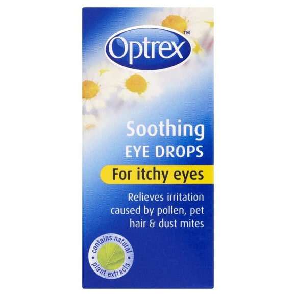 Optrex Soothing Eye Drops For Itchy Eyes 10ml - O'Sullivans Pharmacy