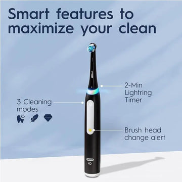 Oral B iO Series 3 Matt Black Electric Toothbrush - O'Sullivans Pharmacy
