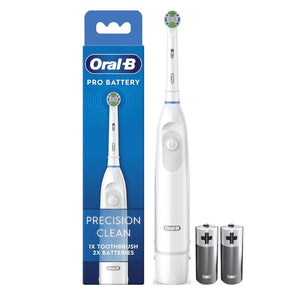 Oral B Precision Clean Pro White Battery Powered Toothbrush - O'Sullivans Pharmacy - Toiletries - 4210201409748