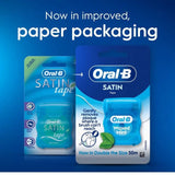 Oral B Satin Tape Mint 50m - O'Sullivans Pharmacy
