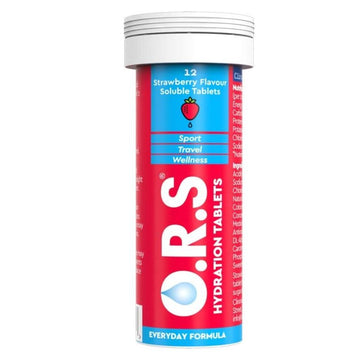 ORS Oral Hydration 12 Tablets - O'Sullivans Pharmacy - Vitamins - 5060135050115