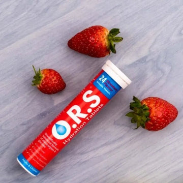 ORS Oral Hydration Strawberry Tablets 12 Pack-O Sullivans Pharmacy