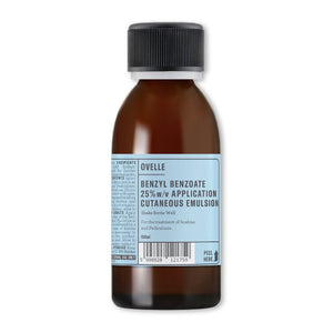 Ovelle Benzyl Benzoate 150ml - O'Sullivans Pharmacy - Complementary Health - 5098928121759