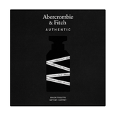 Abercrombie & Fitch Authentic Mens 50ml 2 Piece Gift Set